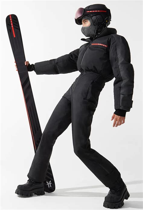 prada snowsuit women's|prada ski hats.